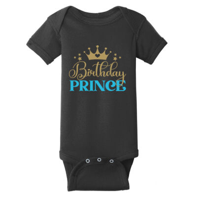 Birthday Body Suit for Baby Boy Thumbnail